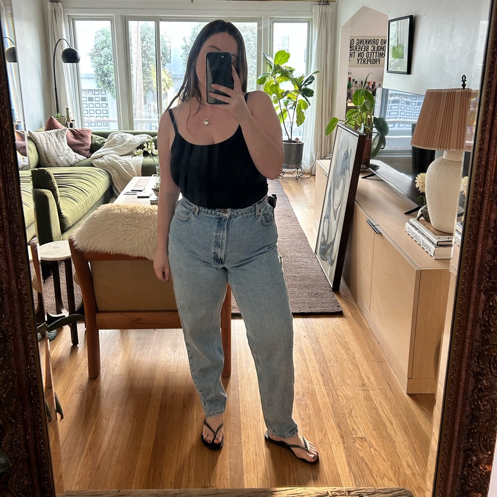 Vintage light wash Levi’s 551s